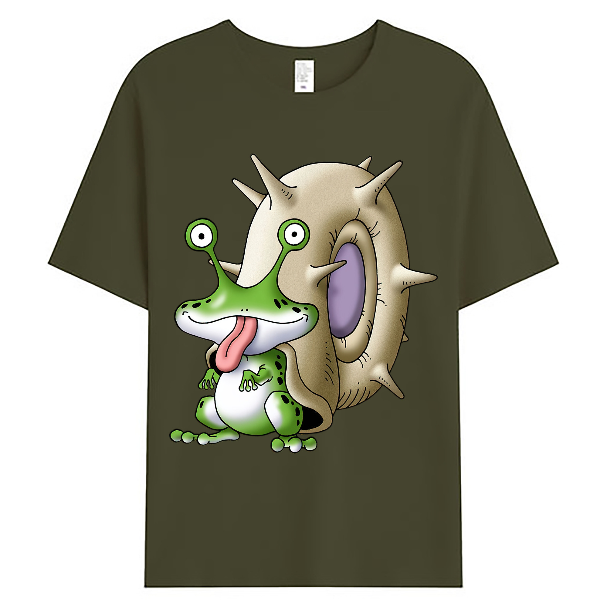 （画像用） ドラゴンクエスト Doragon Kuesuto Dragon Quest 綿100％ メンズ半袖Tシャツ｜肌触りやわらか＆通気性